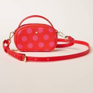NWT Polka Dot Mini Crossbody Bag - kate spade new york x Target Pink/Red